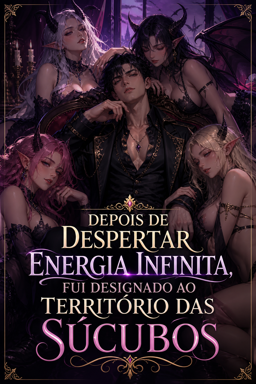 Depois de Despertar Energia Infinita, Fui Designado ao Território das Súcubos