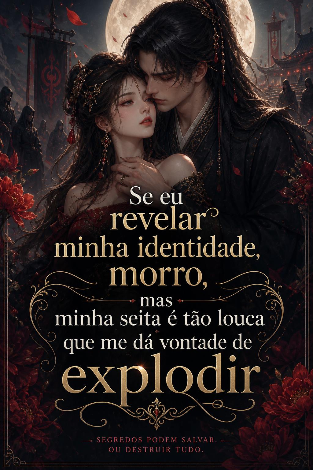Se eu revelar minha identidade, morro, mas minha seita é tão louca que me dá vontade de explodir